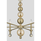 Savoy House 1-2511-6-127 Crescent Chandelier in Noble Brass