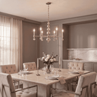 Savoy House 1-2511-6-127 Crescent Chandelier in Noble Brass