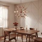 Savoy House 1-2514-6-127 Crescent Chandelier in Noble Brass