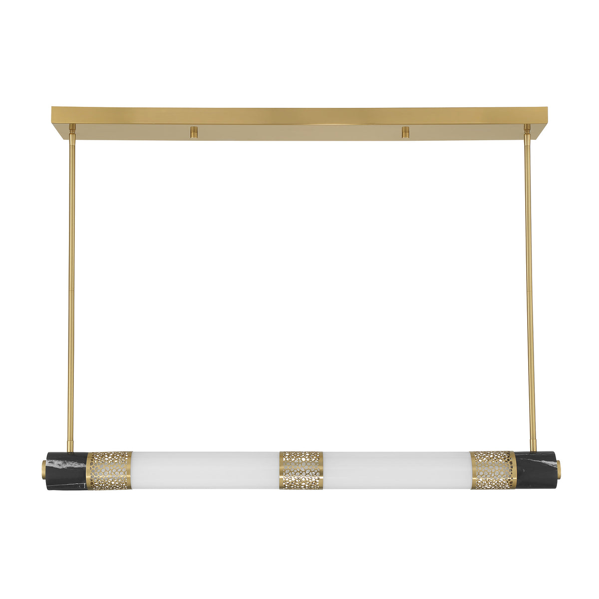 Savoy House 1-2917-1-322 Farrell Linear Chandelier in Warm Brass