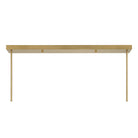 Savoy House 1-2917-1-322 Farrell Linear Chandelier in Warm Brass