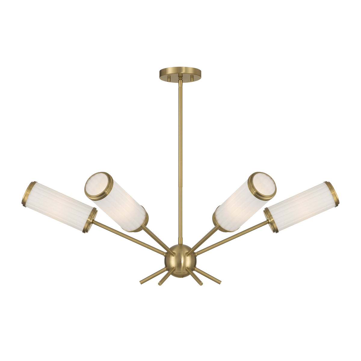 Savoy House 1-3198-6-322 Denison Chandelier in Warm Brass