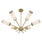 Savoy House 1-3198-6-322 Denison Chandelier in Warm Brass