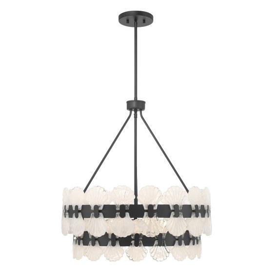 Savoy House - 1-3606-5-89 - Five Light Chandelier - Bancroft - Matte Black