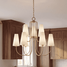 Savoy House 1-4701-9-322 Wilkes Chandelier in Warm Brass