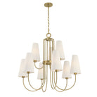 Savoy House 1-4701-9-322 Wilkes Chandelier in Warm Brass