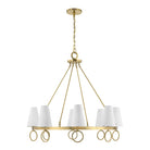 Savoy House 1-4702-8-322 Wilkes Chandelier in Warm Brass