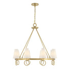 Savoy House 1-4702-8-322 Wilkes Chandelier in Warm Brass