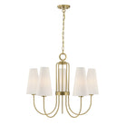 Savoy House 1-4703-5-322 Wilkes Chandelier in Warm Brass
