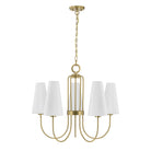 Savoy House 1-4703-5-322 Wilkes Chandelier in Warm Brass