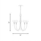 Savoy House 1-5082-5-127 Florena Suspendu en laiton noble