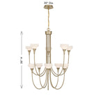 Savoy House 1-5083-10-127 Florena Suspendu en laiton noble