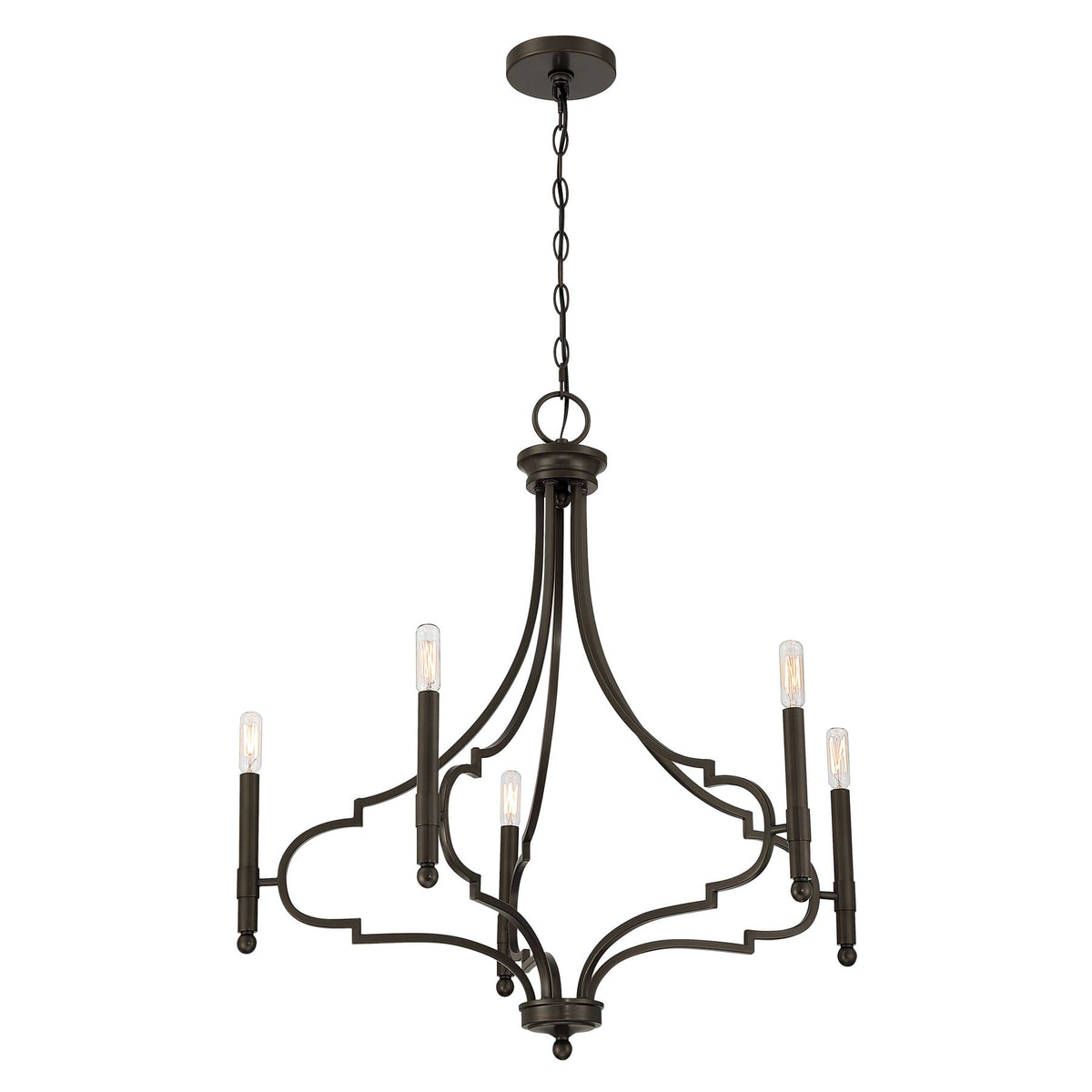 Savoy House 1-5999-5-15 Woodlawn Chandelier in Mediterranean Bronze