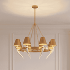 Savoy House 1-6306-8-322 Hearne Chandelier in Warm Brass