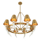 Savoy House 1-6306-8-322 Hearne Chandelier in Warm Brass