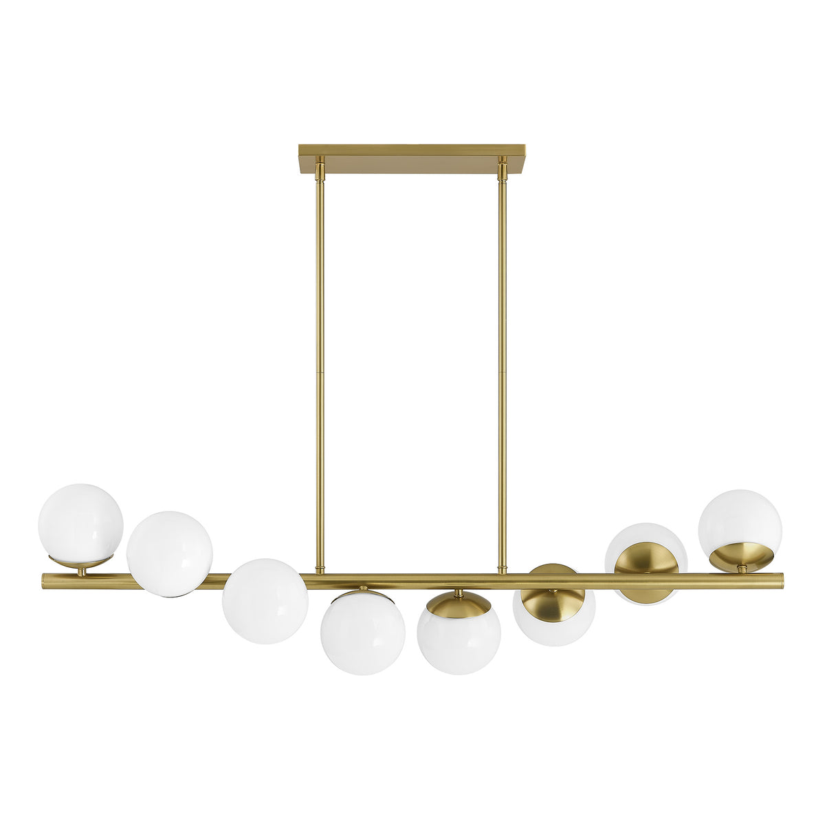 Savoy House 1-6524-8-322 Turin Linear Chandelier in Warm Brass