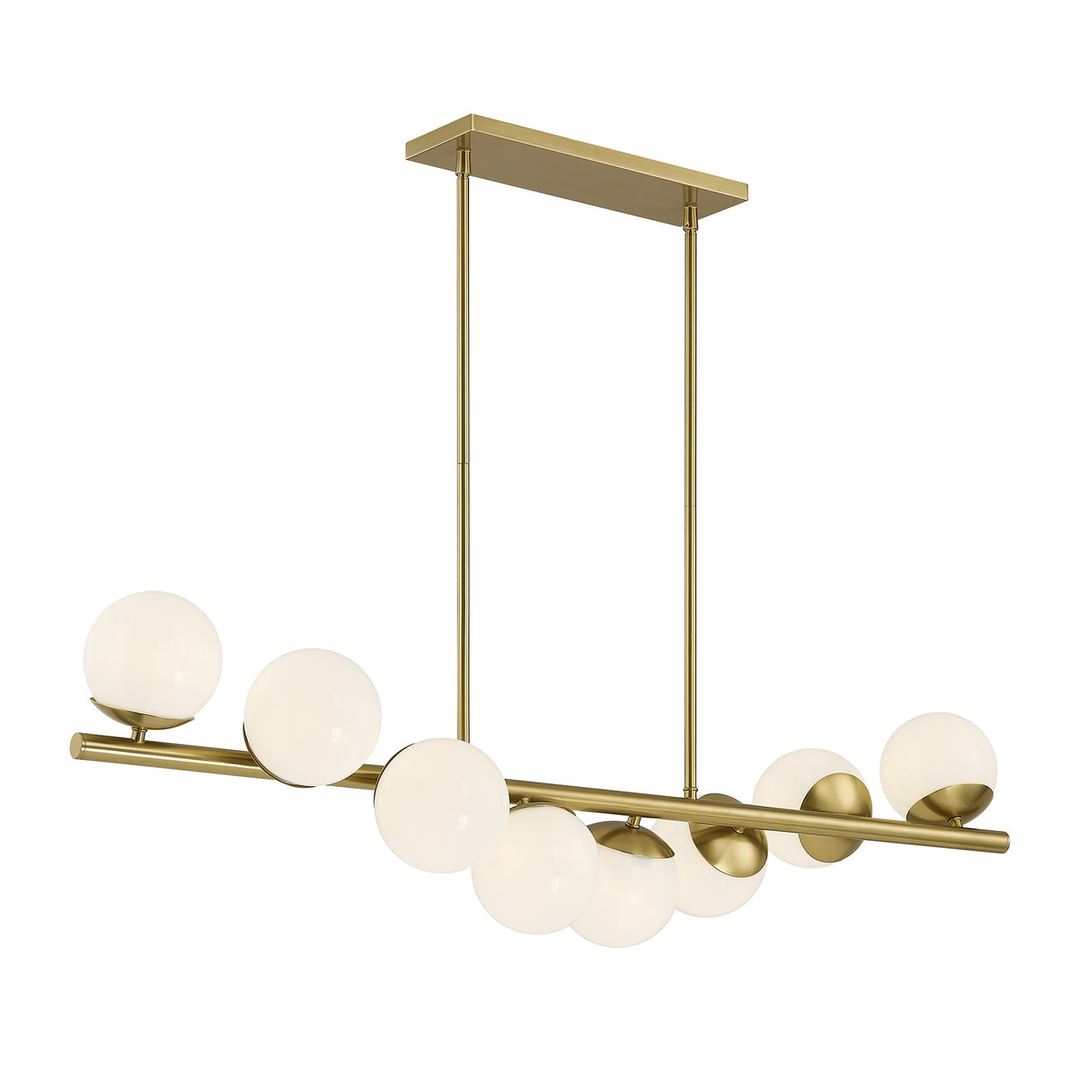 Savoy House 1-6524-8-322 Turin Linear Chandelier in Warm Brass
