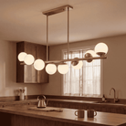 Savoy House 1-6524-8-322 Turin Linear Chandelier in Warm Brass