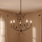 Savoy House 1-6706-5-334 Laska Chandelier in Enchanted Bronze