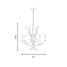 Savoy House 1-6706-5-334 Laska Chandelier in Enchanted Bronze