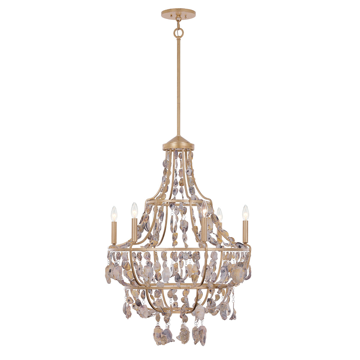 Savoy House 1-8403-6-342 Leanne Chandelier in Chandon