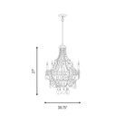 Savoy House 1-8403-6-342 Leanne Chandelier in Chandon