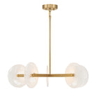 Savoy House 1-9305-5-322 Ainslie LED Chandelier in Warm Brass
