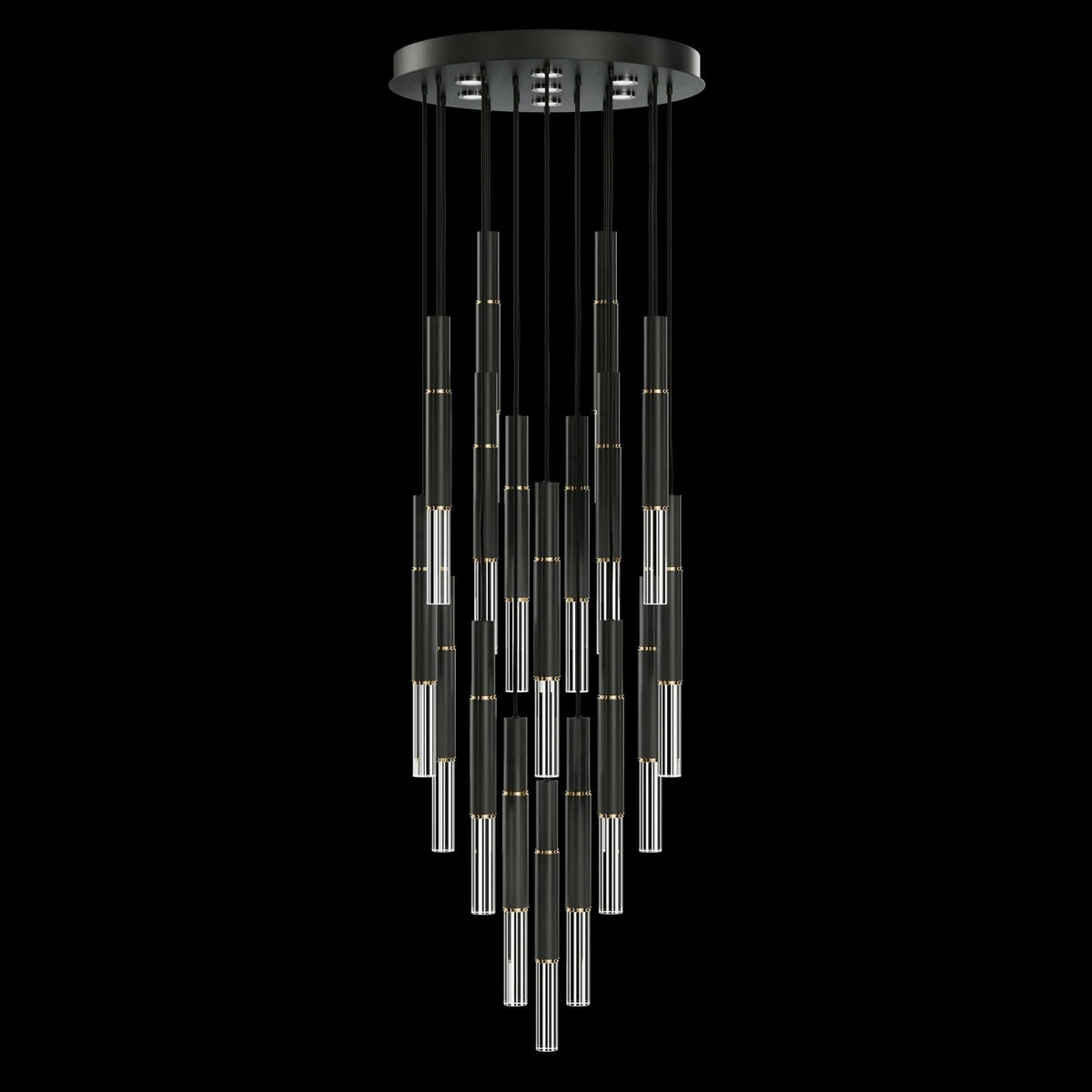 Fine Art - 100018-110 - LED Pendant - Antonia - Black