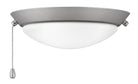 Hinkley Canada - 930001FSS - DEL Ventilateur  Kit d'éclairage - Kit d'éclairage grand format discret - Acier satiné