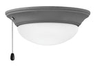 Hinkley Canada - 930003FGT - DEL Ventilateur  Kit d'éclairage - Kit d'éclairage petit format discret - Graphite
