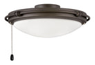 Hinkley Canada - 930004FMM - LED Ventilateur  Kit d'éclairage - Garniture de rail pour kit d'éclairage - Bronze mat métallisé