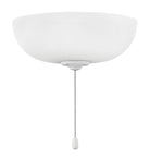 Hinkley Canada - 930005FAW-WF - DEL Ventilateur  Kit d'éclairage - Kit d'éclairage avec bol en verre - Blanc électroménager
