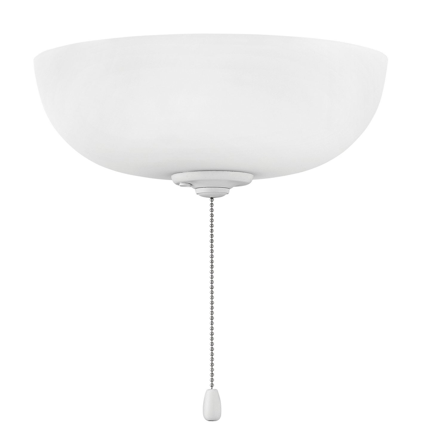 Hinkley Canada - 930005FAW-WF - DEL Ventilateur  Kit d'éclairage - Kit d'éclairage avec bol en verre - Blanc électroménager
