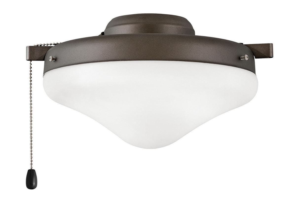 Hinkley Canada - 930007FMM - LED Fan Light Kit - Light Kit Heirloom Glass - Metallic Matte Bronze