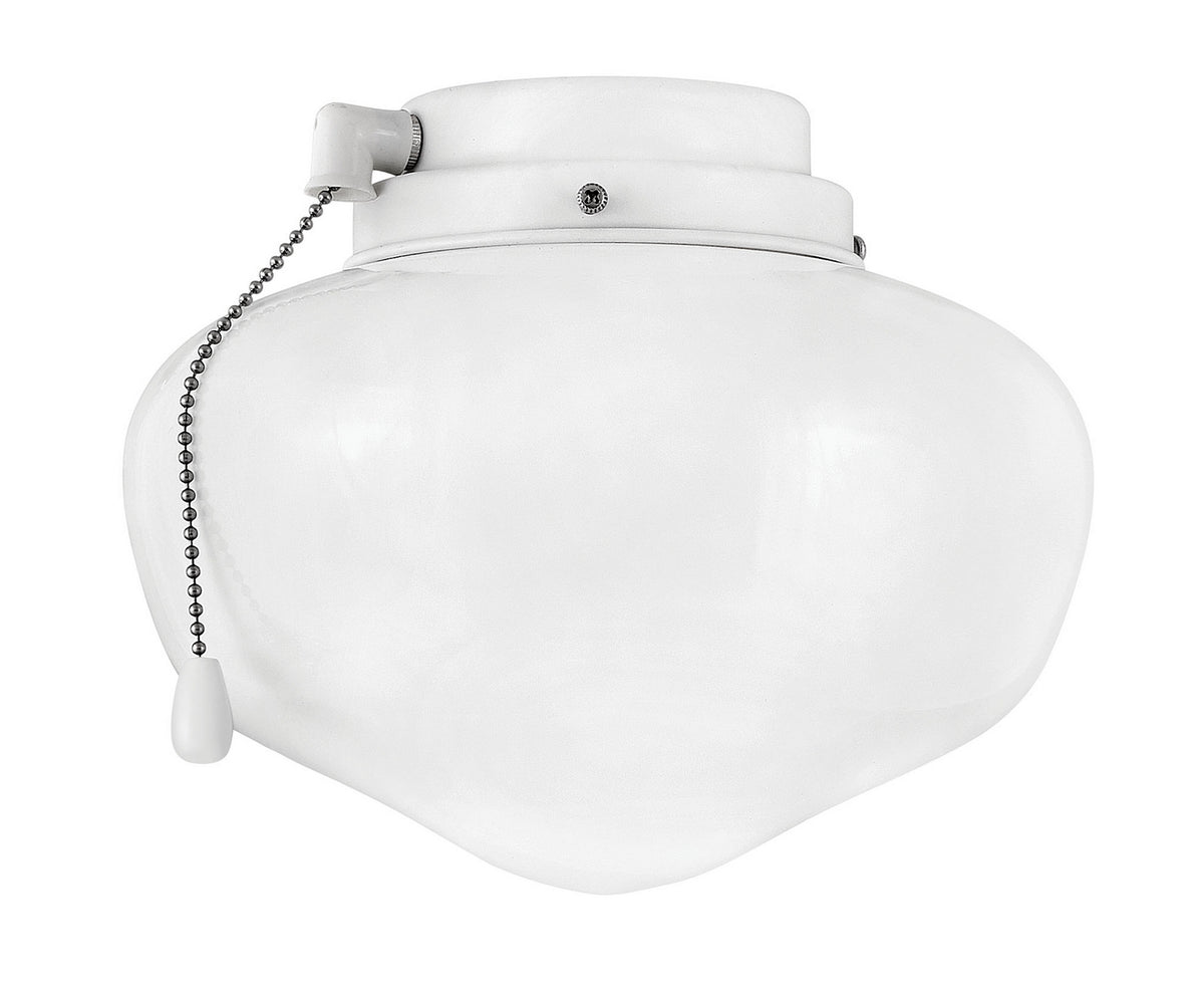 Hinkley Canada - 930008FCW - LED Ventilateur  Kit d'éclairage - Kit d'éclairage pour école - Blanc craie