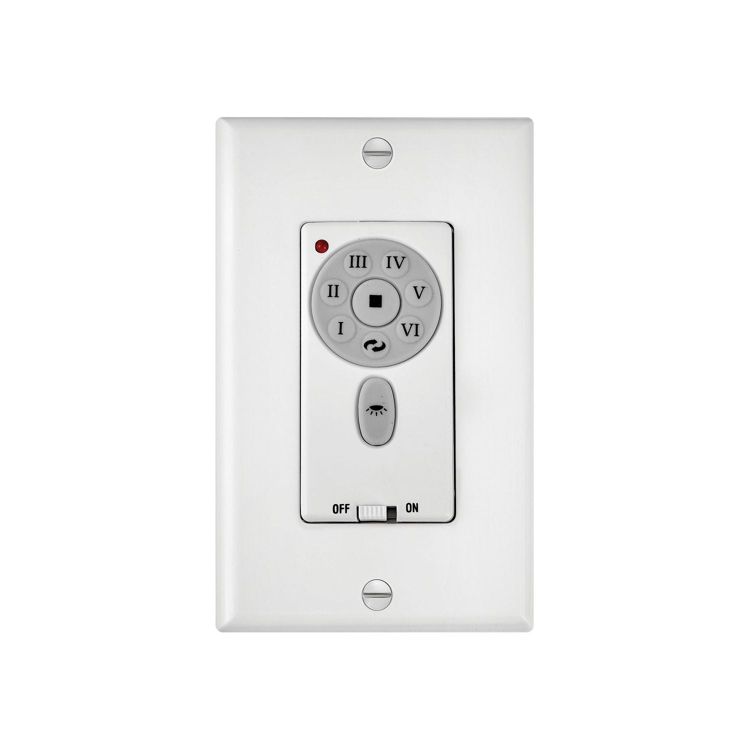 Hinkley Canada - 980013FAS - Wall Contol - Wall Control 6 Speed Dc - White
