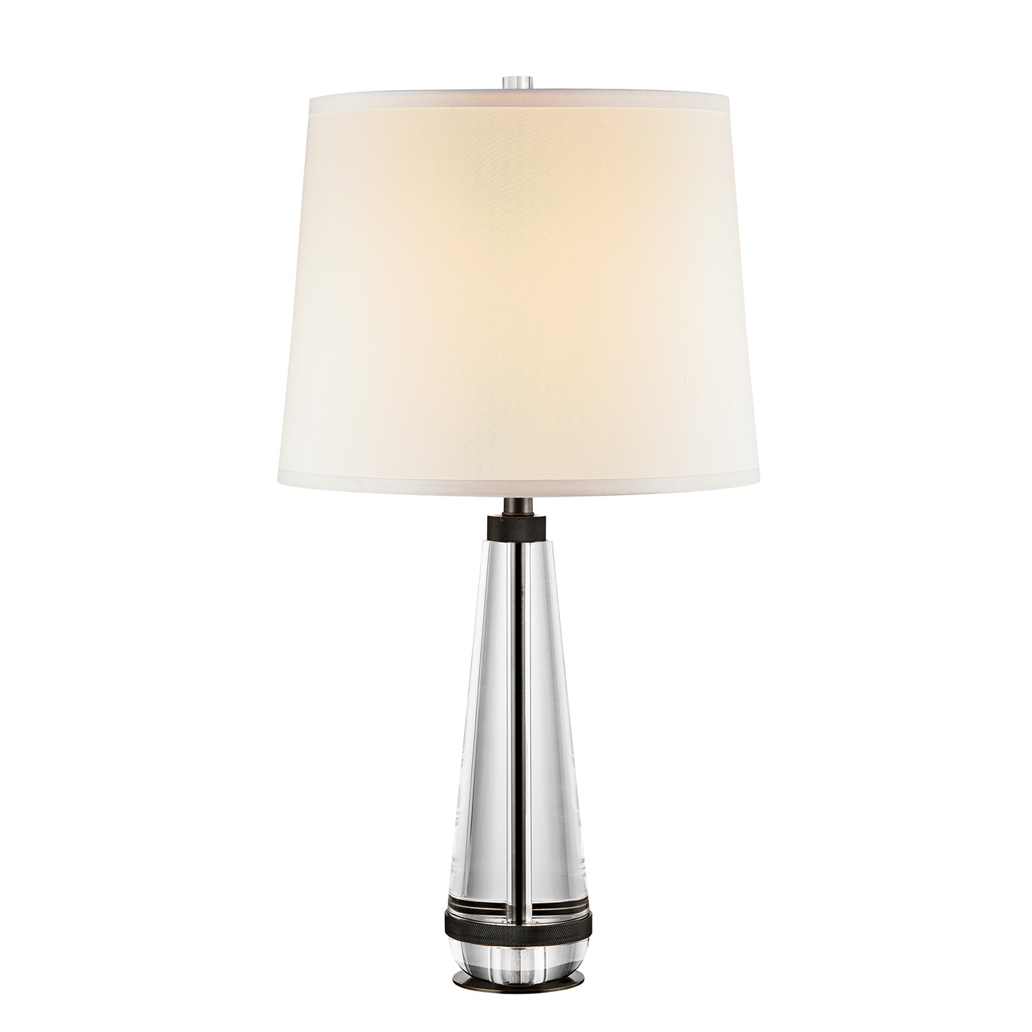 Alora Canada - TL315229UBWS - One Light Table Lamp - Calista - Urban Bronze/White Silk Shade