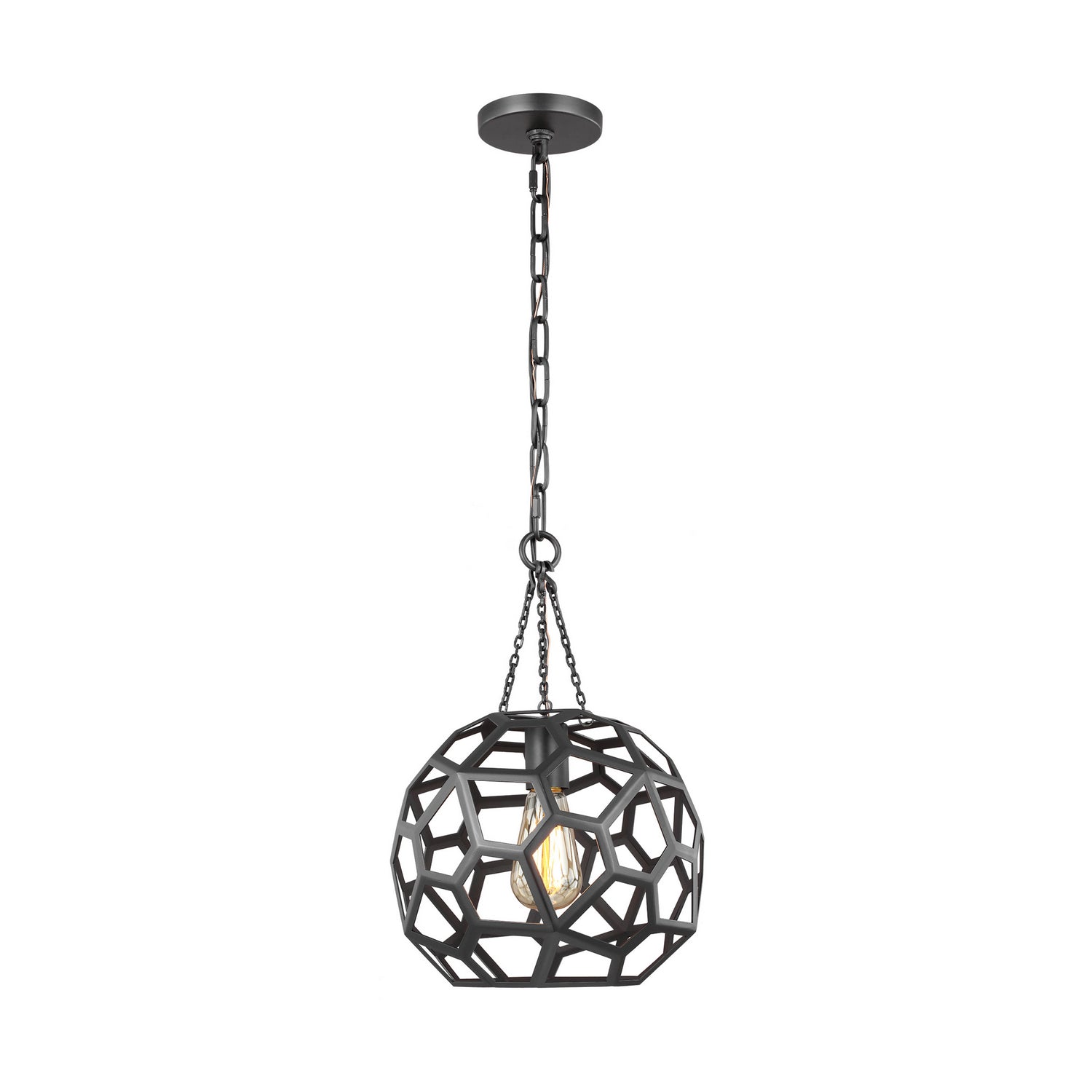 Visual Comfort Studio Canada - AP1051ADB - One Light Pendant - Feccetta - Antique Gild