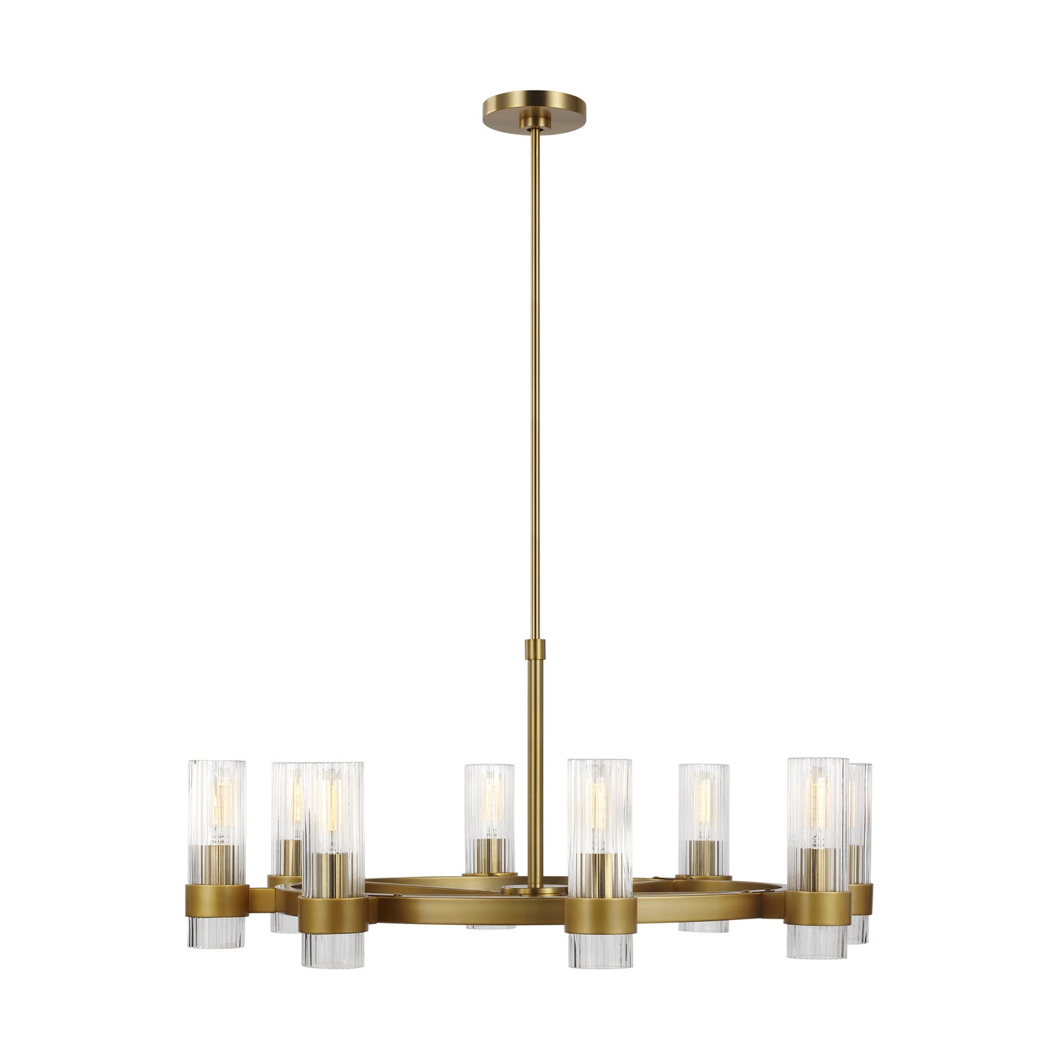 Visual Comfort Studio Canada - CC1378BBS - Eight Light Chandelier - Geneva - Burnished Brass