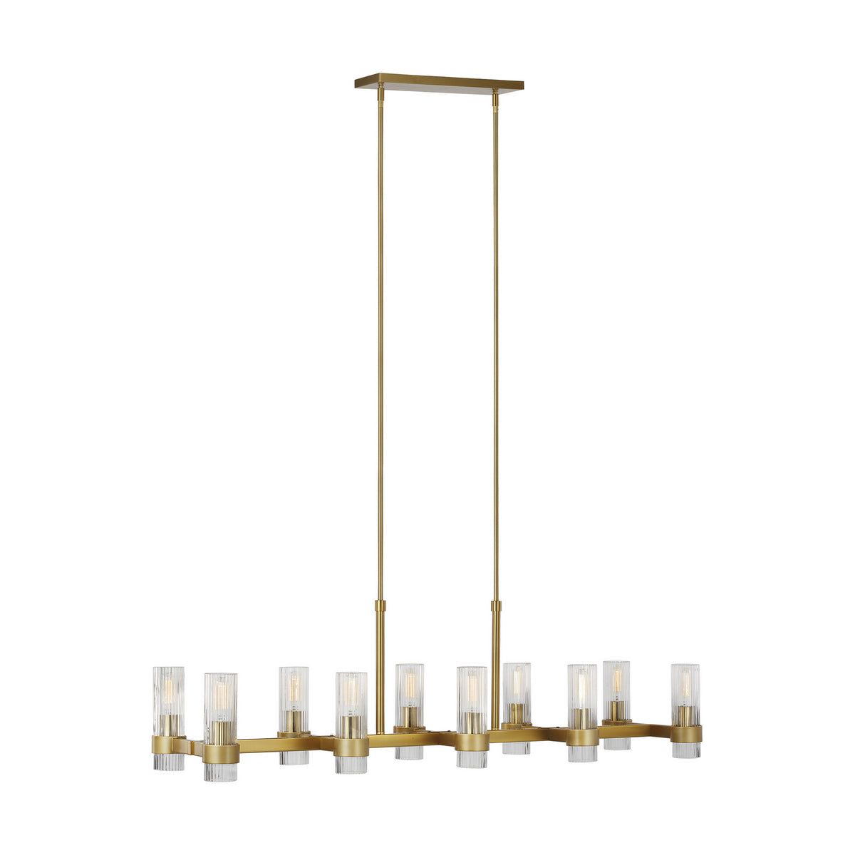 Visual Comfort Studio Canada - CC13810BBS - Ten Light Chandelier - Geneva - Burnished Brass