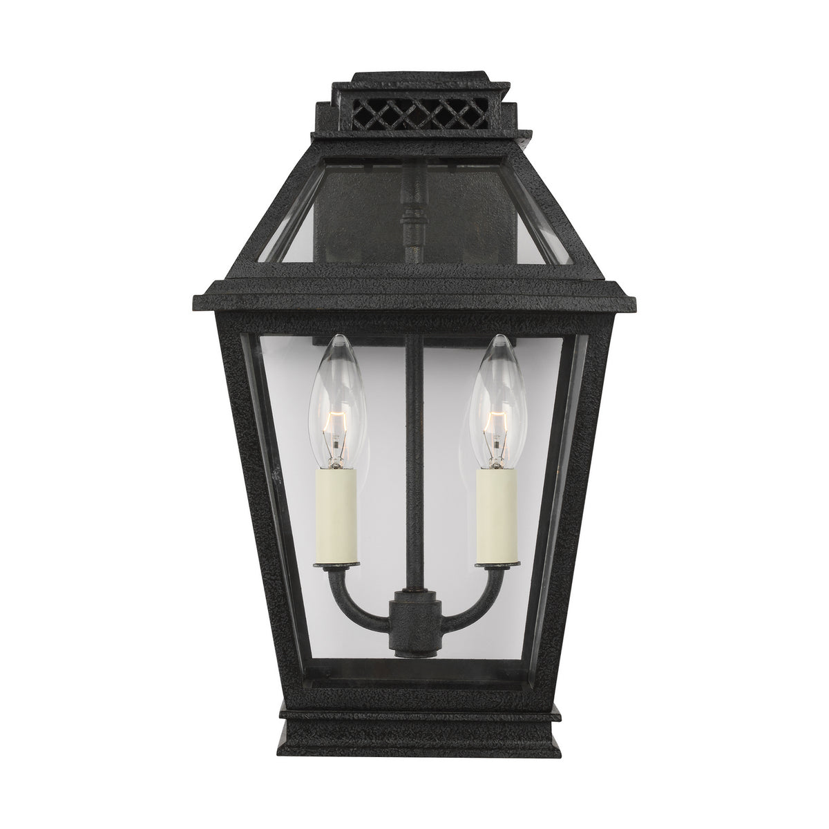 Visual Comfort Studio Canada - CO1012DWZ - Two Light Outdoor Wall Lantern - Falmouth - Dark Weathered Zinc