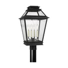 Visual Comfort Studio Canada - CO1064DWZ - Four Light Post Lantern - Falmouth - Dark Weathered Zinc