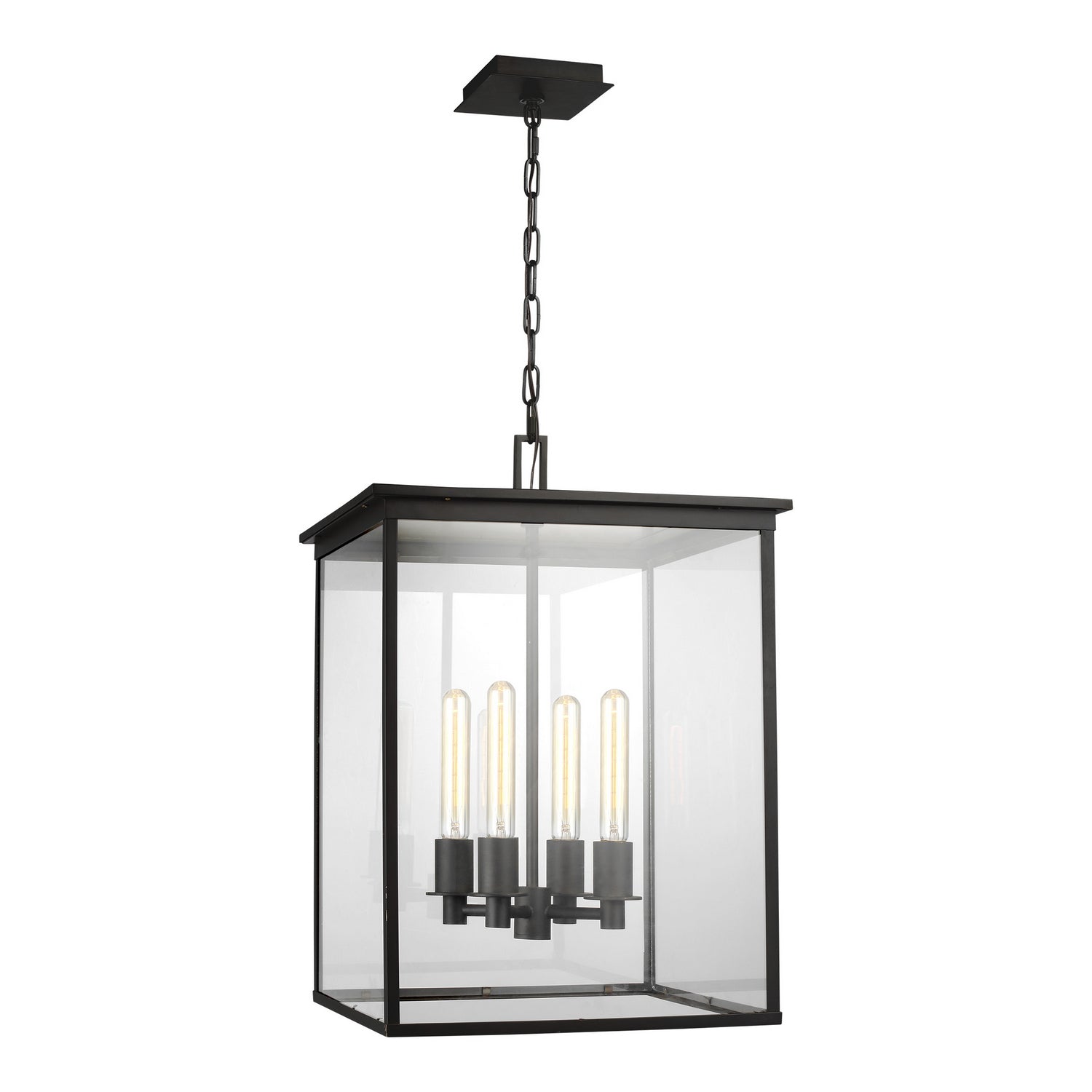 Visual Comfort Studio Canada - CO1154HTCP - Four Light Hanging Lantern - Freeport - Heritage Copper