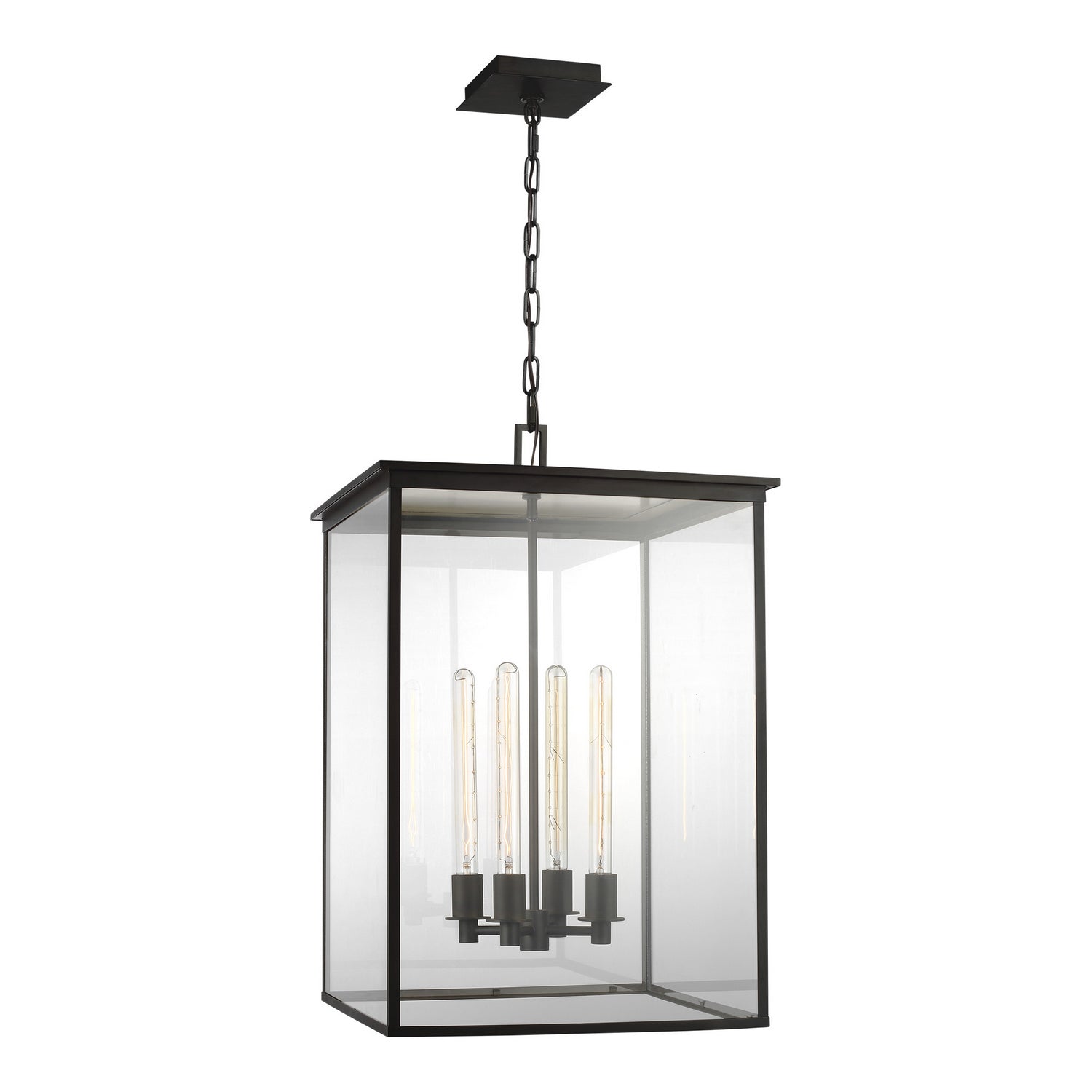 Visual Comfort Studio Canada - CO1154HTCP - Four Light Hanging Lantern - Freeport - Heritage Copper