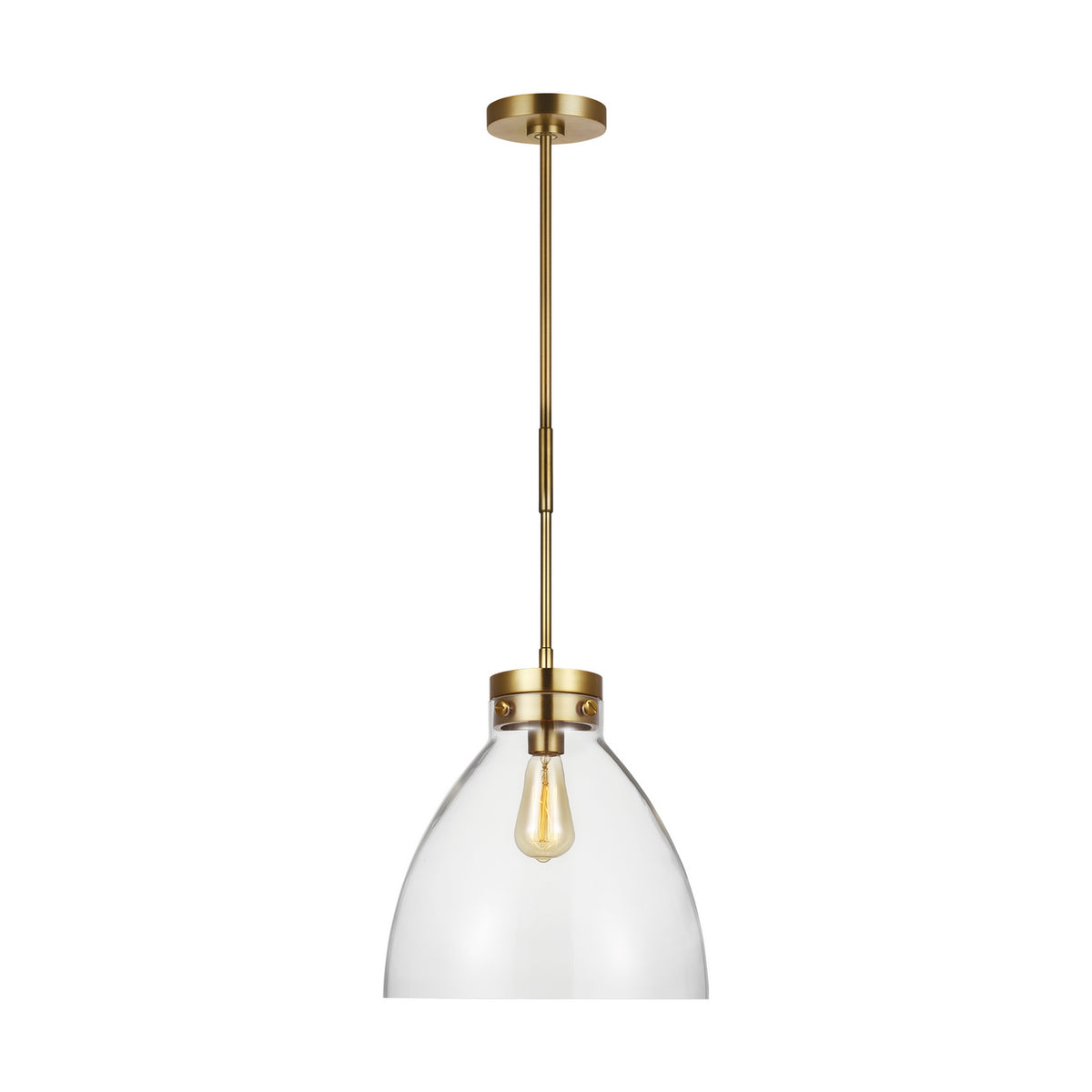 Visual Comfort Studio Canada - CP1121BBS - One Light Pendant - Garrett - Burnished Brass