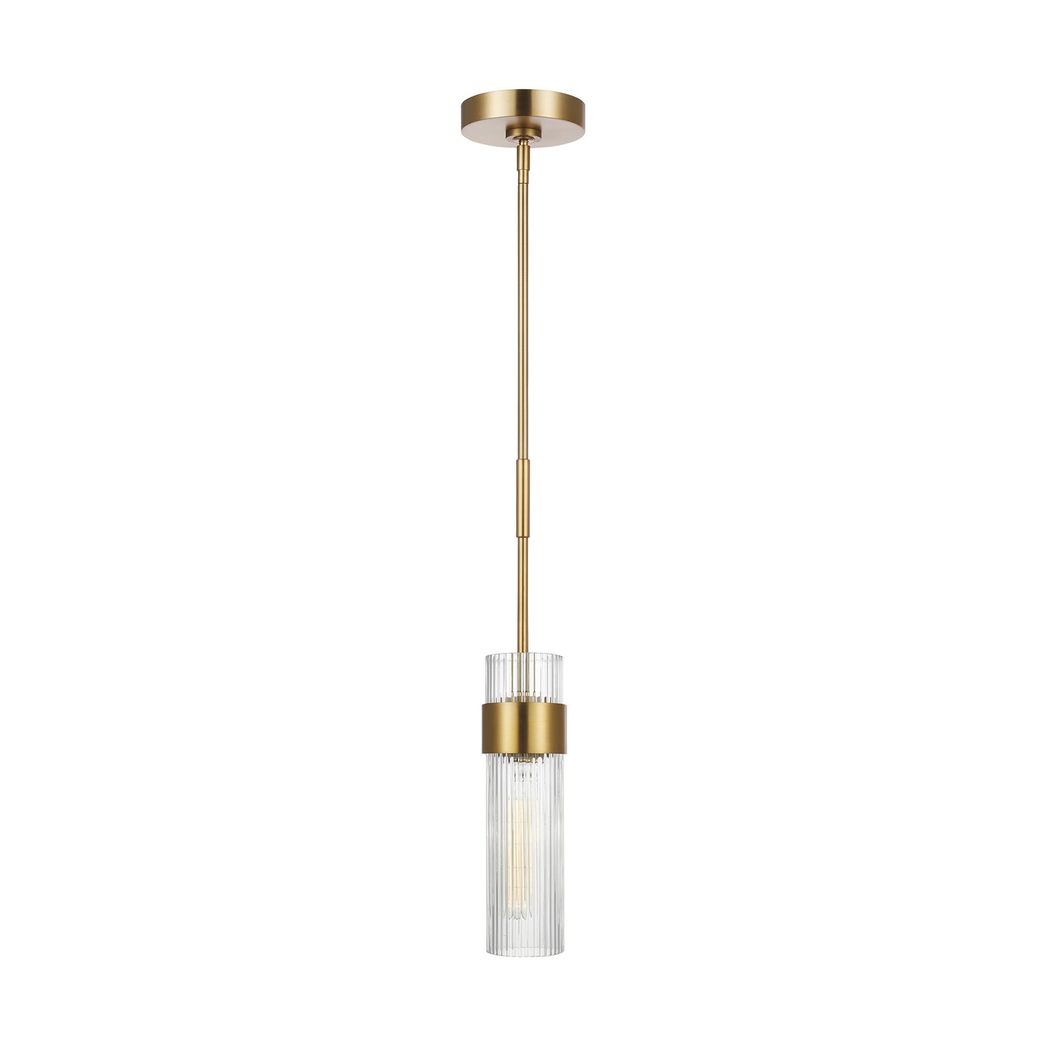 Visual Comfort Studio Canada - CP1161BBS - One Light Pendant - Geneva - Burnished Brass