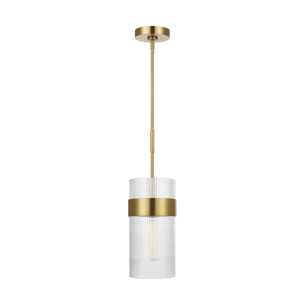 Visual Comfort Studio Canada - CP1171BBS - One Light Pendant - Geneva - Burnished Brass