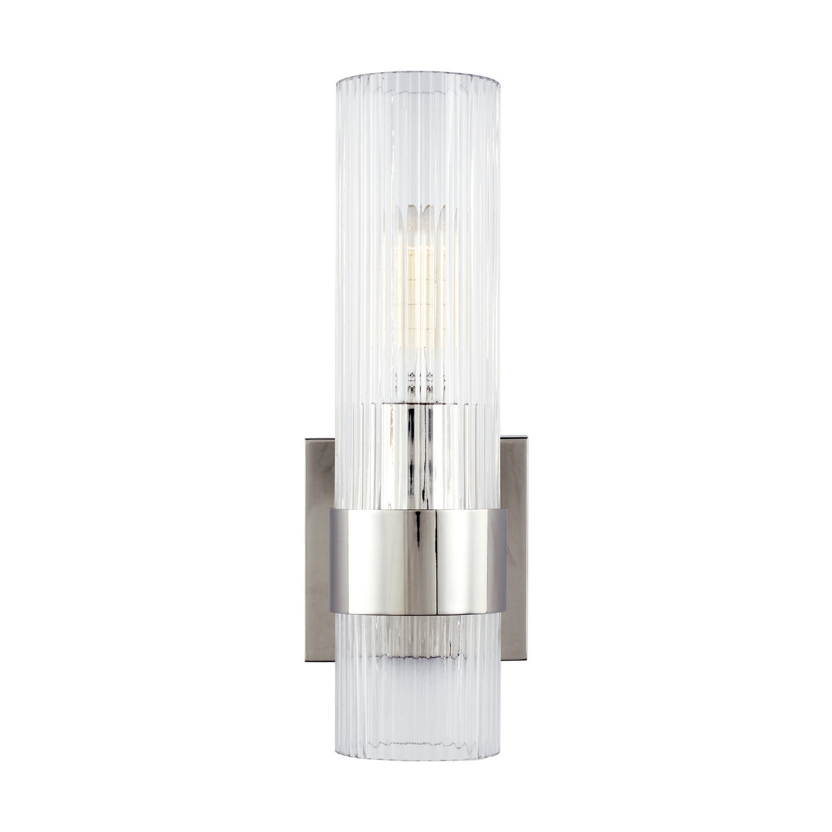 Visual Comfort Studio Canada - CV1021PN - One Light Wall Sconce - Geneva - Polished Nickel