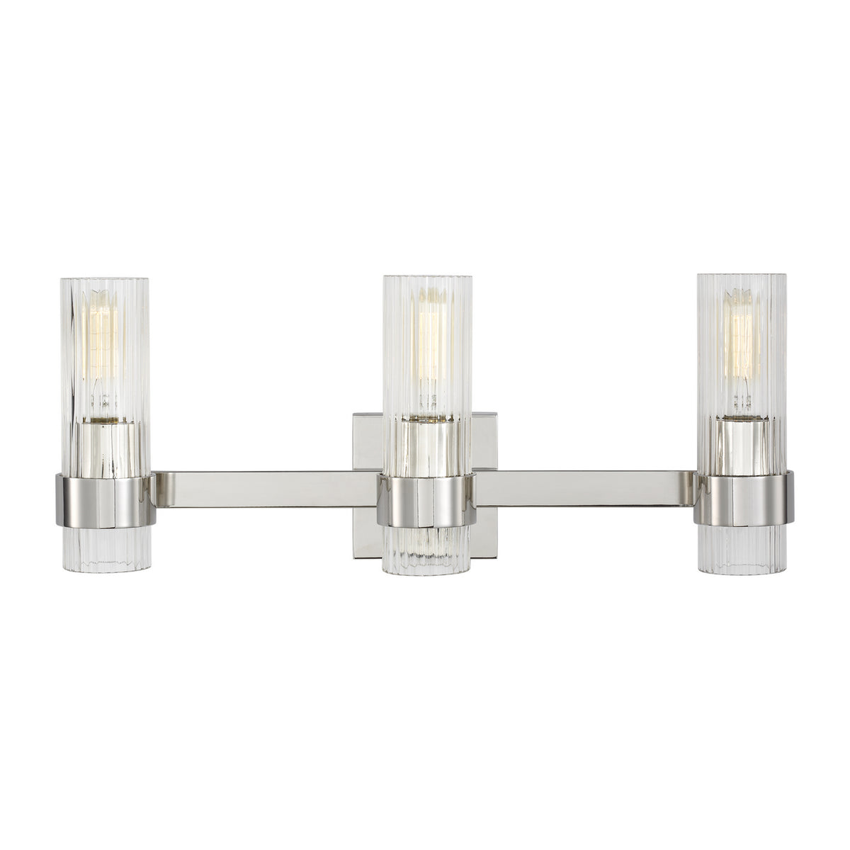 Visual Comfort Studio Canada - CV1023PN - Three Light Vanity - Geneva - Polished Nickel