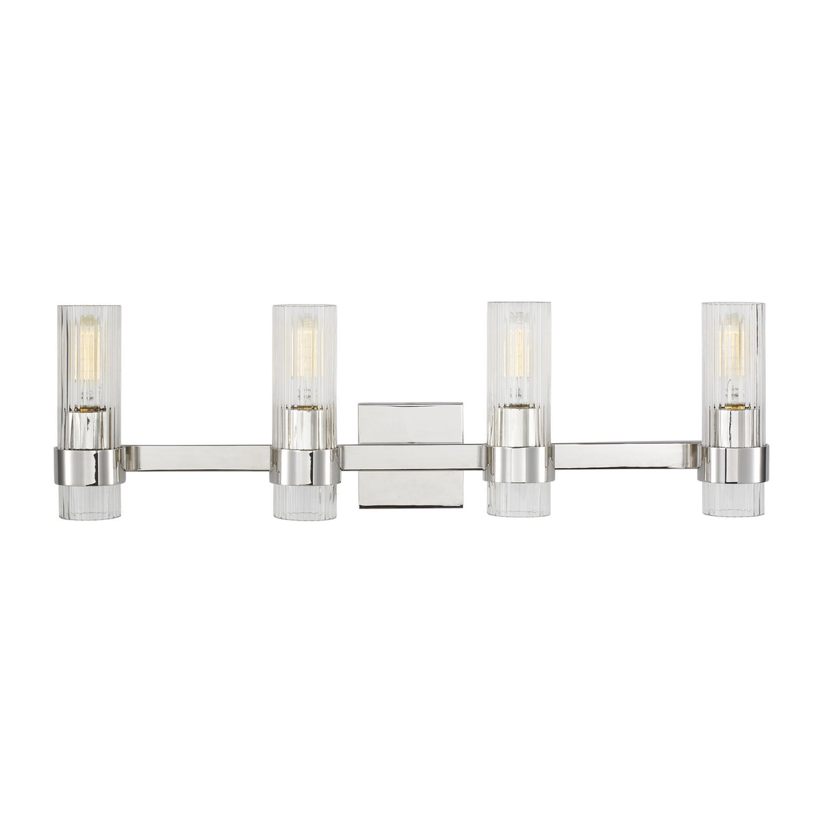 Visual Comfort Studio Canada - CV1024PN - Four Light Vanity - Geneva - Polished Nickel